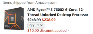 AMD Zen4ݣ5 7600X