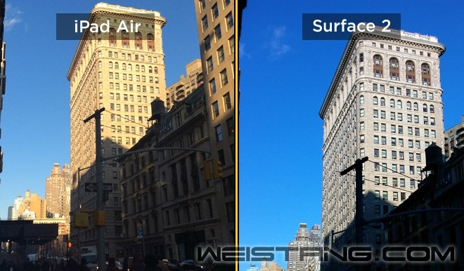 iPad Air�Ա�Surface 2