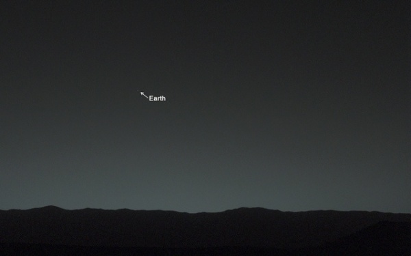 earth from mars (nasa)