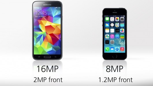 The GS5's camera wins on pixels, but that's far from a guarantee it will produce better pi...