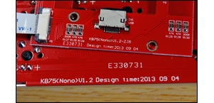 Nano75 PCB