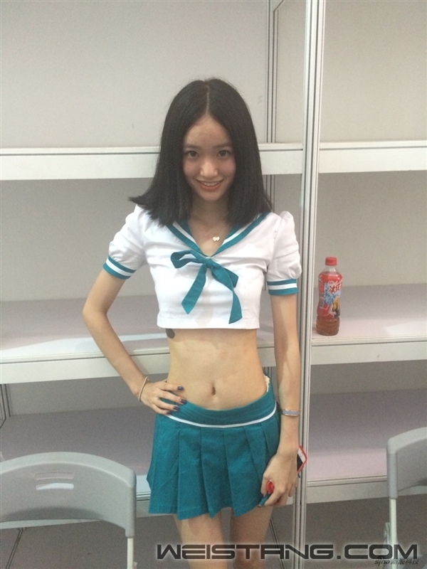 ChinaJoy̽ShowGirlǵ̨ǰĻ