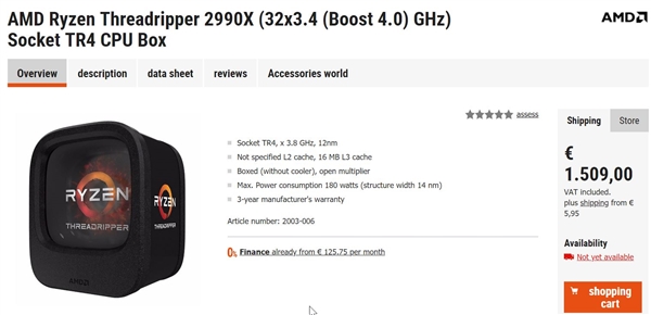 AMD 32߳˺2990Xϼܣ1.16Ԫ