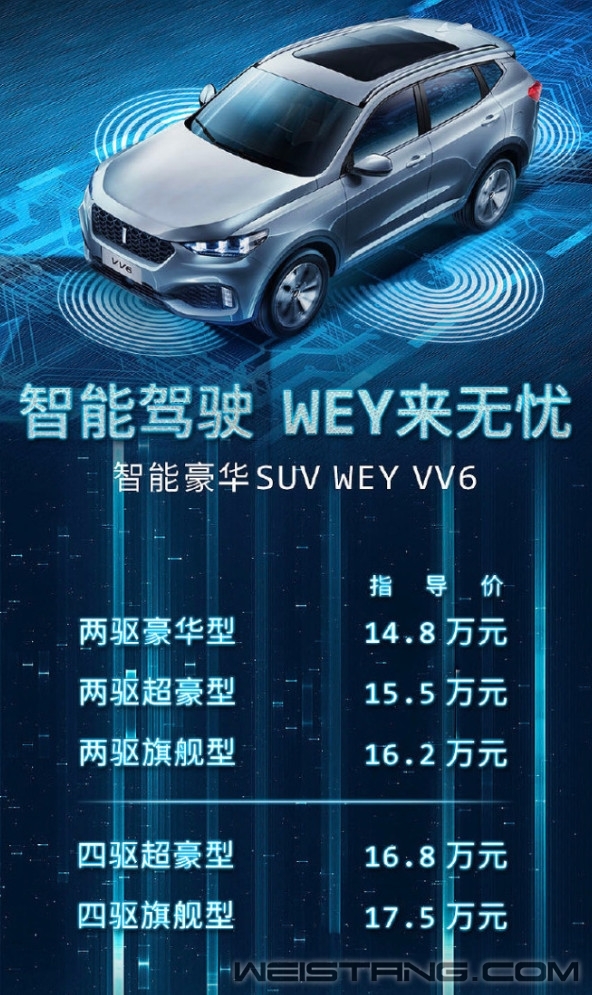 14.8WEY VV6ʽУ2.0T/20ʻ