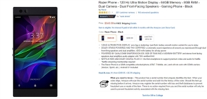 ����835+120Hz�� Razer�����ֻ����ۣ�3700Ԫ