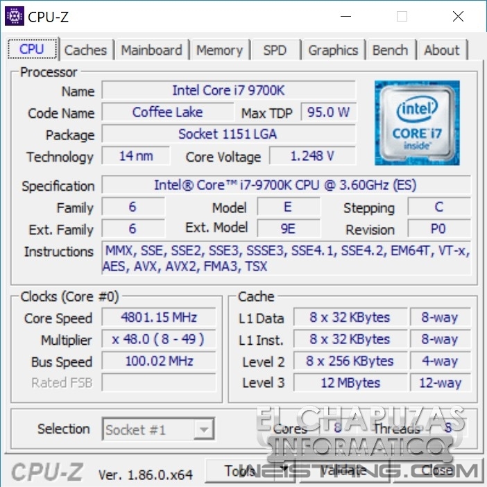 8����8�̣߳�Intel i7-9700K����͵�ܣ���ȫ��Խ12�߳�i7-8700K