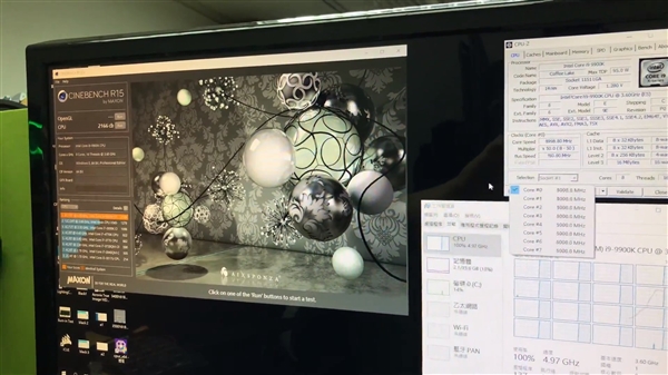 i9-9900K CineBench R15�ܷ��ع⣺8���ıƽ�10����i9-7900X