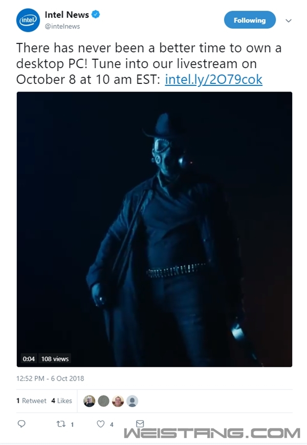 Intel�����＾��Ʒ�����᣺9�����28��Core X������ʽ�ǳ�