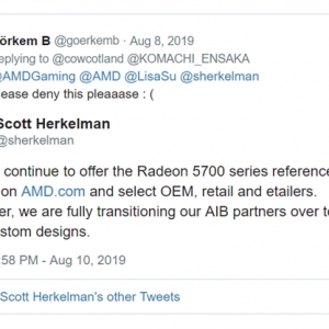 AMD����RX 5700ϵ���Կ�����ͣ��