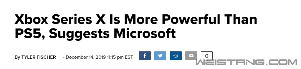 ΢ʾXbox Series XǿPS5