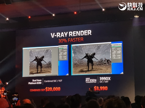 AMD��ʽ�����߳�˺����3990X��64����128�̡߳�3990��Ԫ