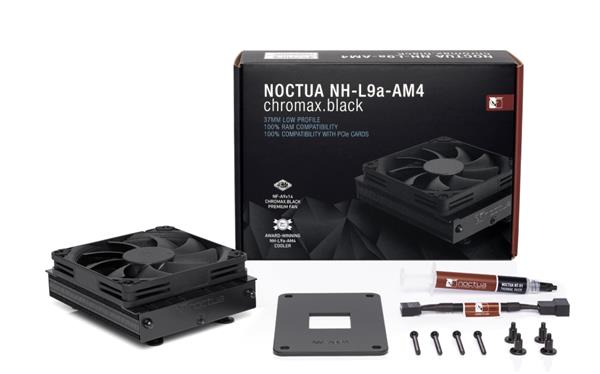 èͷӥ����NH-L9a Chromax�ڻ�ɢ������֧��AM4ƽ̨ HTPCС����