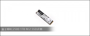 ʿKC2500 1TB M.2 SSD