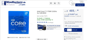 i7-11700K͵�� 8��5.0GHz���۸񿰱�10900K