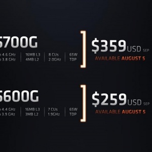 AMD��������7 5700G������5 5600G���۰�APU