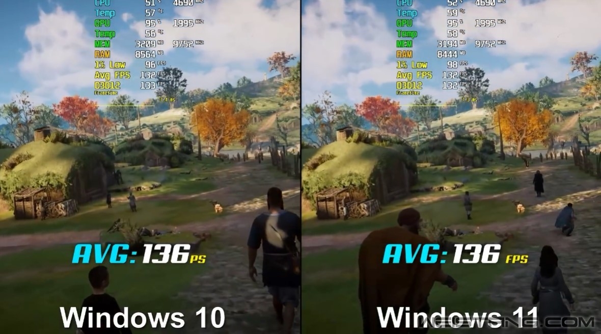Win10/Win11ϷܶԱȣWin11֡ Ӳռø