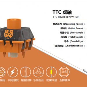 寿命1亿次 TTC发布首款生肖机械轴“虎轴”：史上最长弹簧