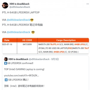 ȷ��64GB���ڴ棡Intel Panther Lake�ʼǱ�������������