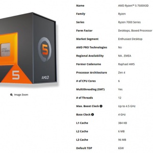 AMD��������5 7500X3D��ʽ��������245KF��13%