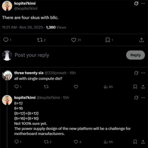 Intel 288MB�󻺴潣ָ9950X3D2���´�Nove Lake-S�����Ŀ�