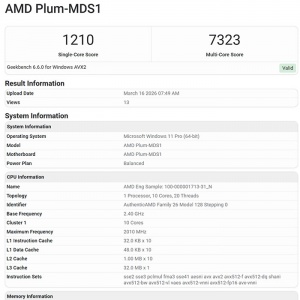 AMD Zen6�״���������ֵ�10���ġ�32MB��������