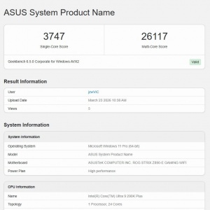 ���Ultra 9 290K Plus��/�����������17%���κ�Intel��������