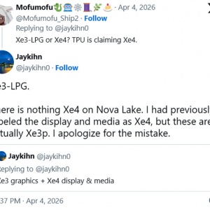 Intel�´�CPU Nova Lakeû��Xe4���ԣ�����Xe3��Xe3P