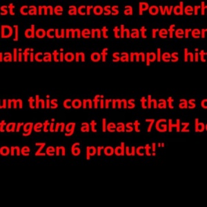 ���洦������һ�Σ�AMD Zen 6 ����Ƶ���״�7GHz